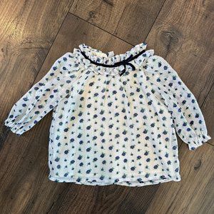 Janie and Jack Floral Blouse